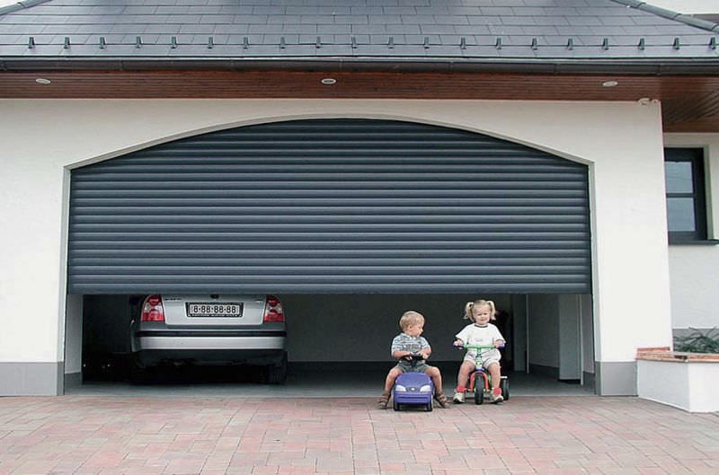 Portão de enrolar para garagem